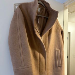 J. Crew Tan City Coat